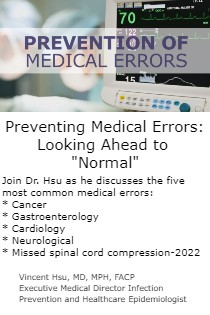 2022-2023 Preventing Medical Errors: Looking Ahead to Normal Banner